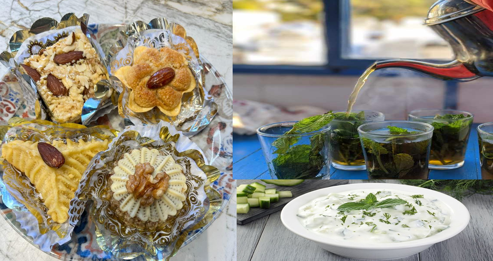 Postres y bebidas tradicionales.